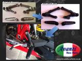 Anodising Example - Ducati 749 Footpegs and Hangars