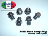 Billet Race Sump Plugs for Deep-Sump engines