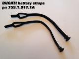 Ducati Battery Straps 75910171A (pair)