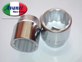 Special Size Bi-Hex Wheel Nut Sockets - 28, 30, 41, 46, 50, 55