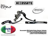 Accossato PRS Radial Brake Master Cylinder with Folding Levers